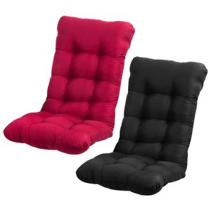 Cuscino / cuscino decorativo cuscinetti cuscinetti a dondolo interno cuscini morbidi sedile cuscino per panca altalena reclinabile leggino comodo nero / vino rosso
