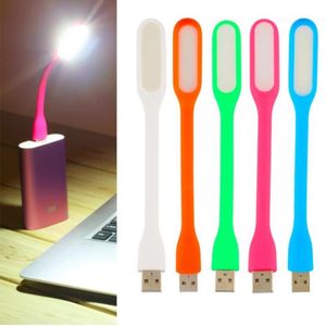 Lampade da tavolo Mini Lampada da lettura portatile 10 colori 3.7V Luce luminosa da libro flessibile per laptop Luci notturne a LED per PC NotebookTable