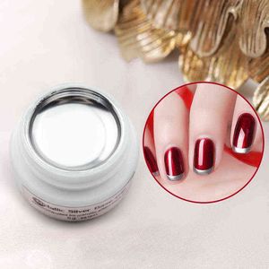 Nxy nagel gel 5g sliver målning metall effekt polsk liner ritning grundläggande färg glas glasyr transparent lack 0328