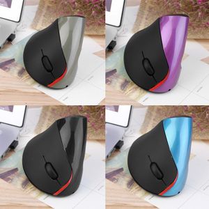 Wireless 2.4G Ergonômico Vertical Optical USB Mouse 5D Gamer Mice Gaming para PC Laptop Velocidade Ajustável