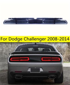 Dodge Challenger için Araba Kuyruk Işıkları 2008-2014 TAILLIGHTS Montaj Değiştirme LED Dönüş Sinyal Işıkları Drl Sis Fren Lambası