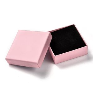 Wholesale cardboard watch for sale - Group buy 32Pcs Jewelry Display Box Cardboard Ring Boxes with Sponge for Small Watches Necklaces Earrings Bracelet Gift Packaging