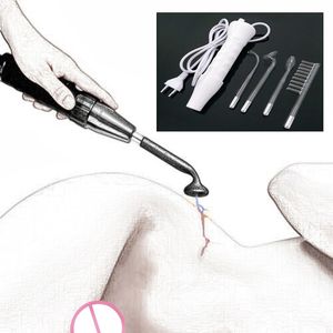 BDSM Electric Shock Twilight Wand Electro Sexig Kit Penis Nipple Body Massager Stimulering Vuxen Games Toys For Par