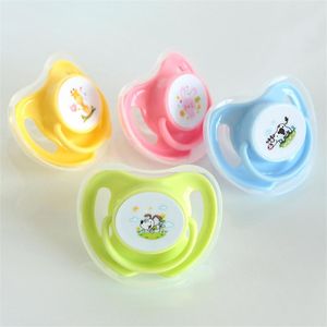 Cartoon Animal Design Pacifier Soother for Baby Teether Safety Food Grade Silicone Infant Snoothing Nipple Newborn Accessories