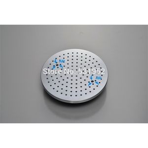 Hight Quality10 Inch Air Pressure Boost Round Overhead Rainfall Shower Head Airinjection Technology Shower 201105