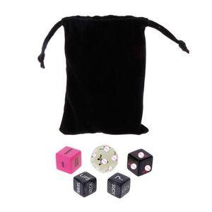 Gambing 5pcs Sex Dice Fun Adult Erotic Love Sexy Posture Couple Lovers Humour Game Toy Novelty Party Gift248Z
