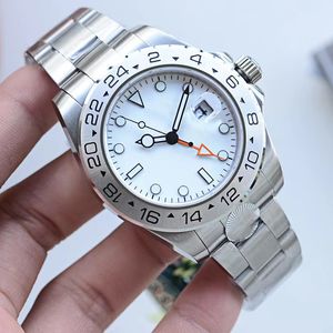 Mens Automatic Mechanical Watch 904L Pełny pasek ze stali nierdzewnej Sapphire zegarek sportowy nurkowanie 42 mm zegarki Montre de Luxe