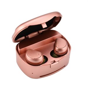 Fone de ouvido branco de alta qualidade Tws Ears fones de ouvido toque touch touch fone de ouvido à prova d'água 6D Sport Sport Metal Renome