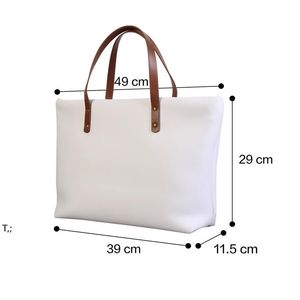 Sacos de armazenamento de sublimação Saco branco de transferência térmica com manípulo sublimado sacos de impressão de calor personalizado Bolsa por mar cce13555