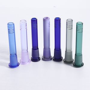 Wolesale Glass Downstem perc Bong accessori per narghilè diffusore dab rig Down stem con dimensioni di alta qualità da 2,5 a 6,5 pollici