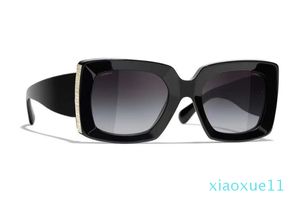럭셔리- 5435 디자이너 선글래스 여성 안경 야외 음영 PC 프레임 클래식 레이디 태양 안경 거울 여성용 럭셔리 선글라스 고글 비치 크기 53-22-140