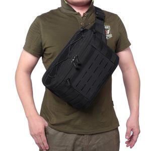 Outdoor Shoulder Multi-function Bag Tactical Sling Backpack Army Climbing Camping Hiking Saddle Crossbody Camera Bag Waterproof
