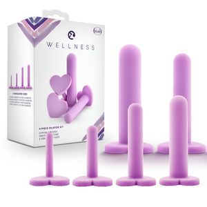 Nytt Blush Wellness Dilator Kit för att sträcka vaginalöppningen och djupet också anal sexiga leksakspar