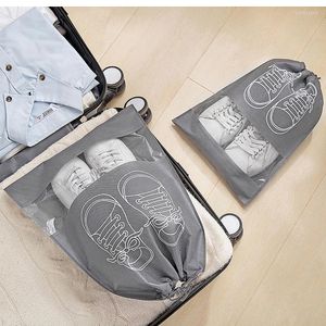 Storage Bags Pieces Shoes Bag Closet Organizer Non-woven Travel Portable Waterproof Pocket Clothing Classified Hanging BagStorage
