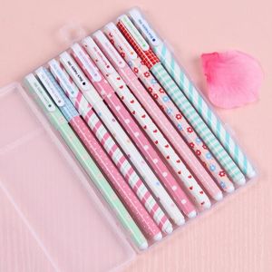 Penne gel Cancelleria della Corea del Sud Penna colorata creativa piccola e bella fresca Set di 10 colori Dieci forniture per studenti coreani Ragazza