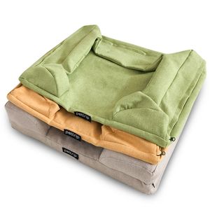 Pet Dog Cat Bed Universal Removable and Washable Kennel Summer Mat Creative Pet Supplies Style 201124