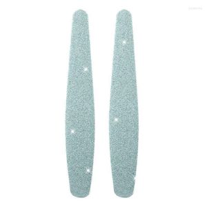 Nail Files 5 PCS File Set Professional Buffer Green Glitter Washable Double Sided Grit Prud22