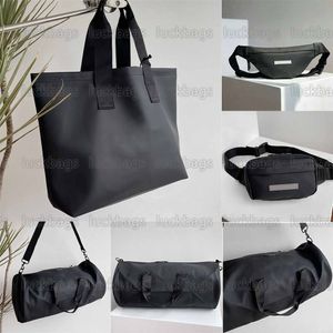 Essentials FOG Travel Bucket Bag FOG Double Line fanny pack Nylon Waterproof Composite Leather tote