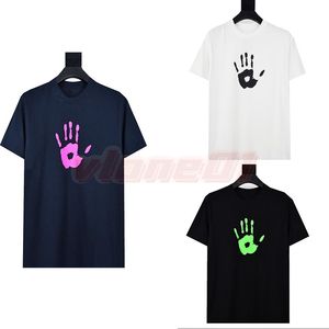 Nya modemän trycker tee Womens High Street Casual Tops Mens Kort ärmkläder Asiatisk storlek S-XL