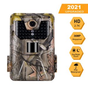 NEW animals 36MP 2.7K Trail Camera 940NM Invisible Infrared Hunting Cameras Wireless Cam HC900A Night Vision Wildlife Surveillance