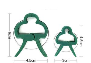 Factory Patio Garden Supplies Green Gentle Gardening Plant Flower Lever Loop Gripper Clips Tool for Supporting Stems Stalks and Vines Garden