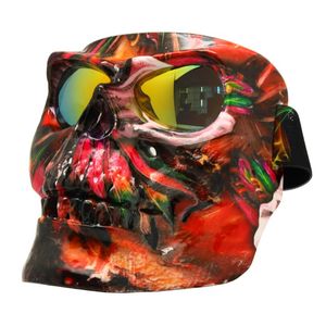 Sunglasses Motorcycle Skull Face Shield Outdoor Ghost Army Men Women Zombie Scary Skeleton Cycling SunglassesSunglasses