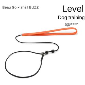 Dog Collars & Leashes Pet Professional Training Walking Harness Fashion Ultra-fine P Chain Explosion-proof Punch Leash And Collar Set
