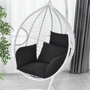 Hanging Basket Chair Cushion Swing Seat Removable Thicken Egg Hammock Cradle Cushion Outdoor Back Cushion DTT88 201009