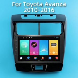 9 인치 안드로이드 10 자동차 DVD 비디오 GPS TOYOTA AVANZA 2010-2016 내비게이션 시스템