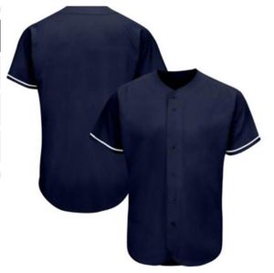 Maglie da baseball personalizzate S-4XL in qualsiasi colore, tessuto di qualità traspirante, traspirante, numero e taglia Jersey 23
