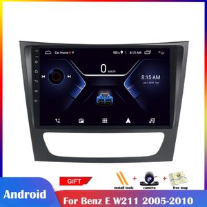 9-дюймовый Android 10 Car Radio Video DVD-плеер для Benz E W211 2005-2010 Multimedia GPS Navigation Sterio Audio Head Bind