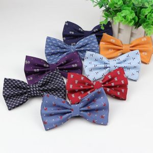 Bow Ties Man Children Polyester Bike Paraply Dog Car Tie Men Leisure Butterfly Party Shirts Bowknot Bowtie Cravats AccessoriesBow Fier22