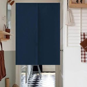 Curtain & Drapes Japanese Simple Half-curtain Door Solid Color Kitchen Soft Hanging Restaurant Screen Decor DrapesCurtain &Curtain