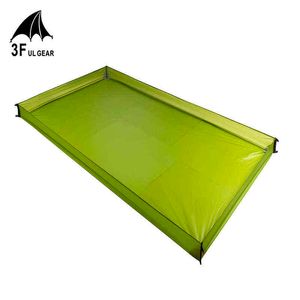 3F UL Gear 12000MM Waterproof 15D Nylon 210T Polyester Tent Floor Saver Footprint Ground Sheet Bathtub Outdoor Picnic Mat H220419