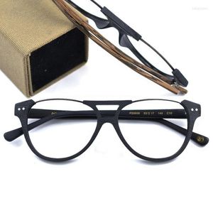 Hand Made Wooden Sunglasses Frames Big Size Yurt Mirror Transparent Glass Eyeglasses Wood Frame Clear Glasses Fashion