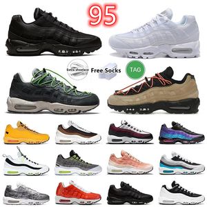 Designer max 95 Herren Laufschuhe KIM JONES Yin Yang und dreifach schwarz weiß recycelte Wolle NSW Michigan Neon Cork De lo mio Essential Club Trainer Sport Turnschuhe 40-46