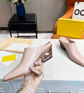2022 Top Fashion Women Mule Slippers в холсте
