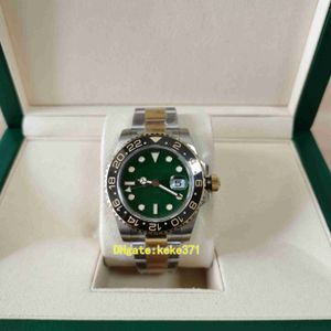 Orologio da uomo BPF 116713LN-0001 116713 40mm quadrante verde oro giallo acciaio bicolore lunetta in ceramica zaffiro orologi meccanici automatici da uomo orologi da polso