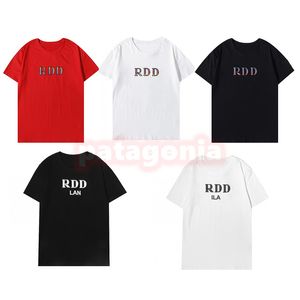 New Mens Short Sleeve T Shirts High Street Reflective Letter Printing Tees Womens Casual Loose Tops Asian Size S-2XL