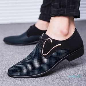 Dress Shoes Man Specjana skóra dla mężczyzn dla mężczyzn Wysokiej jakości Oxford Business Casual Big Size 38-45