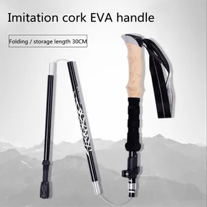 Trekking Poles Hiking Sticks Aluminum Alloy Walking Camping Folding SticksTrekkingTrekkingTrekking