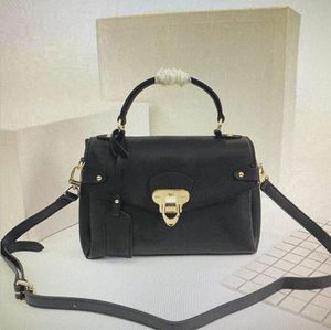 53941 Georges BB Cross Body Bag torebki Tote Women Expossed Metal Lock Oryginalne skórzane torby na ramię 53942 53943