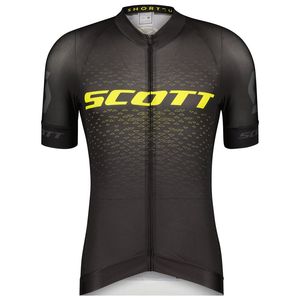 Scott Pro Team Cycling短袖ジャージーメンズレーシングシャツ夏のライディング自転車トップ