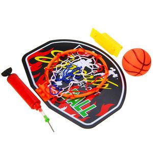 Mini de plástico de plástico interior Baloncesto Backboard Board Net Net con Basket Ball para niños Basketball Portable Basketball