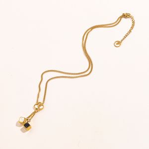 Дизайнерское женское ожерелье-колье, позолоченное ожерелье из нержавеющей стали, подвеска, эффектные свадебные украшения, аксессуары ZG1584