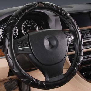 Steering Wheel Covers Cover For All Seasons Environmental Protection And Comfort Imitation Lambskin Car LeatherSteering