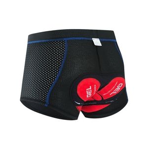 Upgrade Cycling Shorts Mesh Underwear 5D Gel Pad Shockproof Underpant MTB Bike 220721