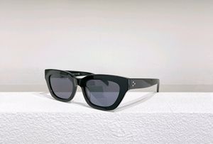 Женские солнцезащитные очки «кошачий глаз» 40192 Черные линзы Мужские солнцезащитные очки оттенков с коробкой