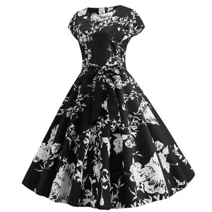 Lässige Kleider, Umstandshemden für Damen, 50er-Jahre, Vintage-Cocktail-Neckholder, 1950er-Jahre, Rockabilly-Party, Petite-Midikleid, lässig, lässig, lässig