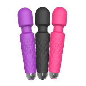 20 Frequency Magic Wand Vibrator Female sexy Toy for Women Clitoris Stimulator Dildo Shop Toys Adult Masturbator Massager